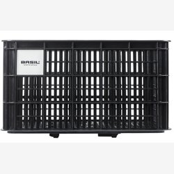 Recycled Cykelkasse Basil Crate MIK L 40,0 liters 39 x 49 x 28 cm - black