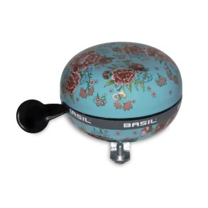 Cykelklokke Basil Bloom �80mm - smaragdgr�n