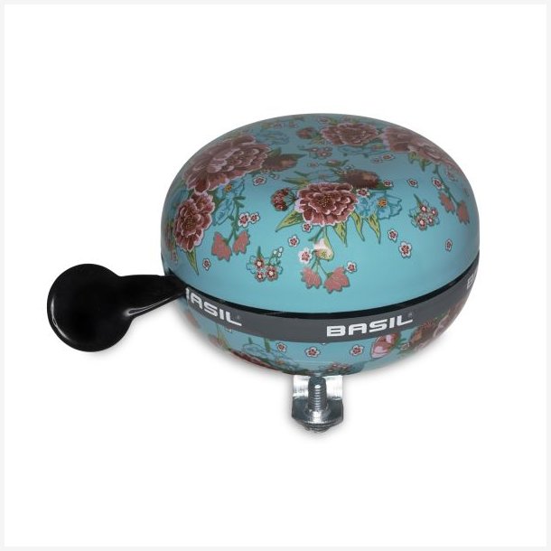 Cykelklokke Basil Bloom �80mm - smaragdgr�n