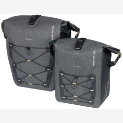 Cykeltaske Basil Navigator Storm MIK SIDE L 25-31 liter 46 x 36 x 21 cm