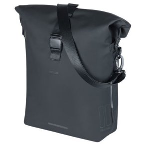 Cykeltaske Basil SoHo MIK SIDE Nordlicht 17 liter 16 x 32 x 37 cm - sort