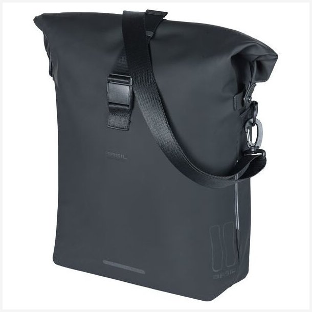 Cykeltaske Basil SoHo MIK SIDE Nordlicht 17 liter 16 x 32 x 37 cm - sort
