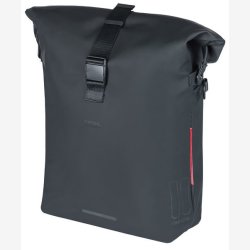Cykeltaske Basil SoHo MIK SIDE Nordlicht 17 liter 16 x 32 x 37 cm - sort