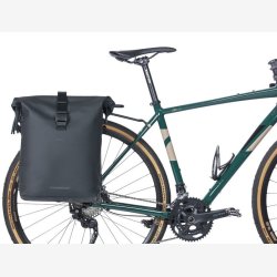 Cykeltaske Basil SoHo MIK SIDE Nordlicht 17 liter 16 x 32 x 37 cm - sort