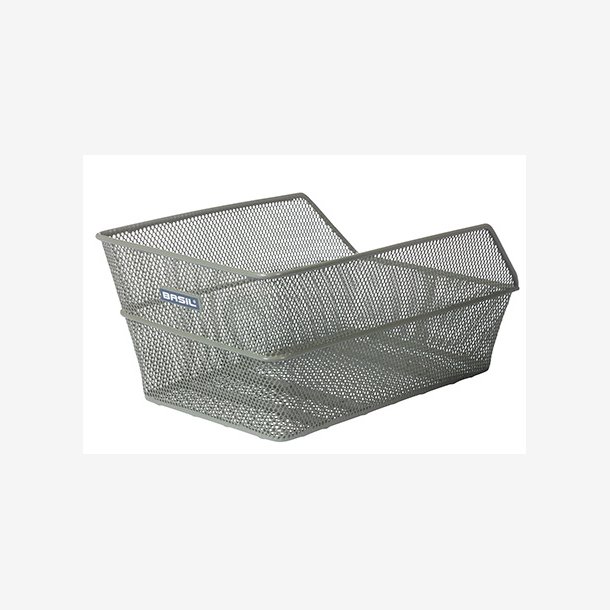 Cykelkurv bag Basil Cento FM med fast montering 38 x 24 x 11 cm - olivengrn