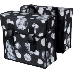 Dobbelt cykeltaske Basil Mara XL Sphere 35 liter 14 x 36 x 44 cm - sort/gr