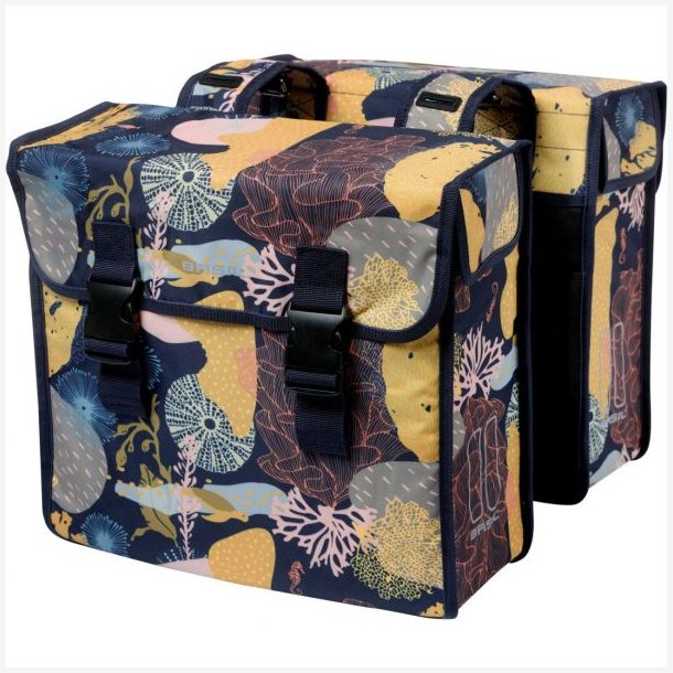 Dobbelt cykeltaske Basil Mara XL Reef 35 liter 14 x 36 x 44 cm - natbl