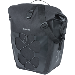 Cykeltaske Basil Navigator Vandtt MIK 22 liter - 19 x 27 x 41 cm - sort