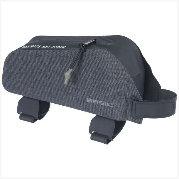 Steltaske Basil Navigator Storm Top Tube 0,8 liter - 5 x 17 x 7 cm - sort