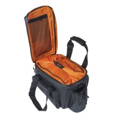 Trunkbag Basil Miles Tarpaulin XL Pro MIK 9-36 liters 33 x 19 x 18 cm - sort/orange, vandtt