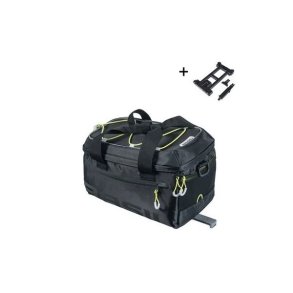 Trunkbag Basil Miles MIK 7 liter 29 x 18 x 17 cm - sort - vandtt