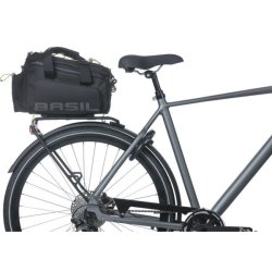 Trunkbag Basil Miles MIK 7 liter 29 x 18 x 17 cm - Sort/Gr