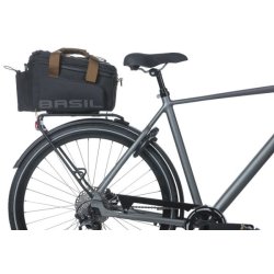 Trunkbag Basil Miles XL Pro MIK 9-36 liter  sort - vandtt