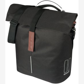Cykelshopper Basil City 14 liter 11 x 29 x 36 cm - sort