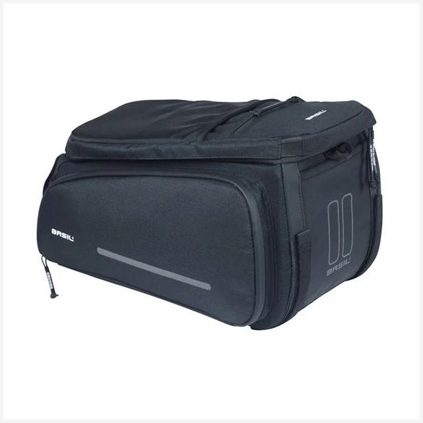 Trunkbag Basil Move bagagebrer taske 10 - 26 liter 24 x 33 x 18 cm - Sort