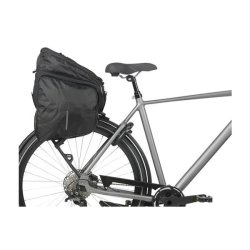 Trunkbag Basil Move bagagebrer taske 10 - 26 liter 24 x 33 x 18 cm - Sort