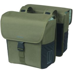 Dobbelt cykeltaske Basil GO 32 liter - 14 x 27 x 31 cm - grn