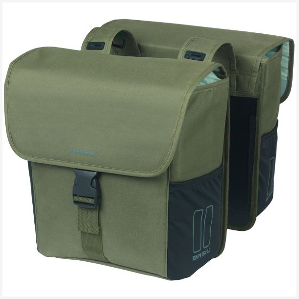 Dobbelt cykeltaske Basil GO 32 liter - 14 x 27 x 31 cm - grn