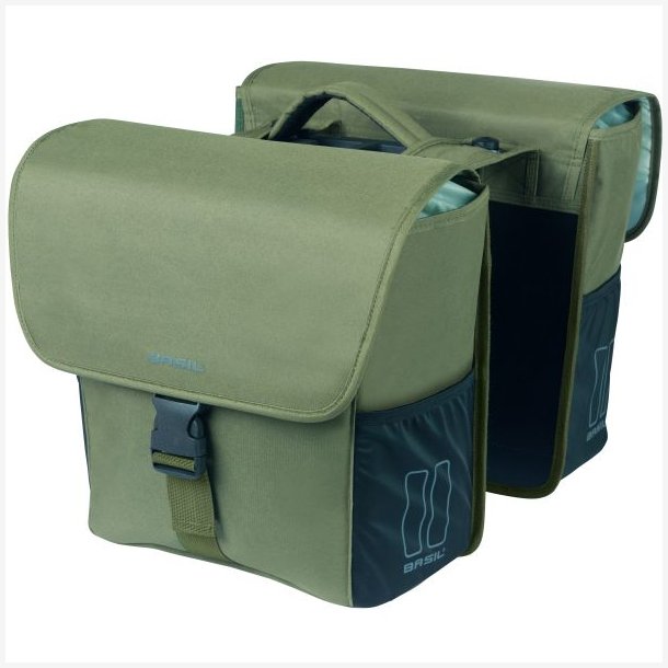 Dobbelt cykeltaske Basil GO MIK 32 liter 14 x 27 x 31 cm - grn