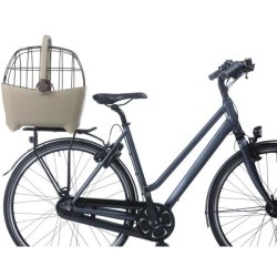 Hunde cykelkurv Basil Buddy MIK  Biscotti Brun