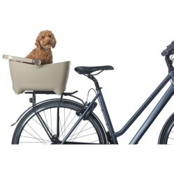 Hunde cykelkurv Basil Buddy MIK  Biscotti Brun