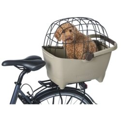 Hunde cykelkurv Basil Buddy MIK  Biscotti Brun