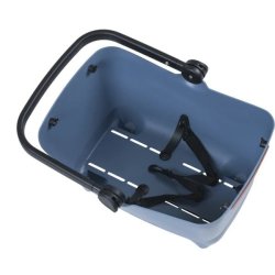 Hunde cykelkurv Basil Buddy MIK  Faded Denimbl