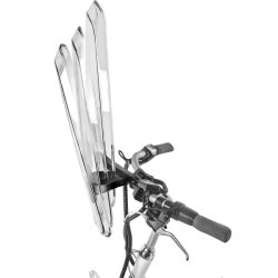 Polisport cykelstol forrude vindskrm universal styrmontering