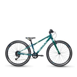 liXe 26" ultralet cykel 9-gear, ramme hjde 31 cm - mrkegrn