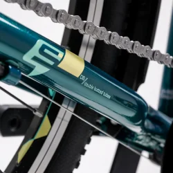 liXe 26" ultralet cykel 9-gear, ramme hjde 38 cm - mrkegrn