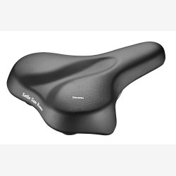 Cykelsadel Selle San Remo Verona City/Trekking - sort