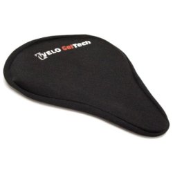 Velo cykelsadel cover MTB/Sports sort med gel