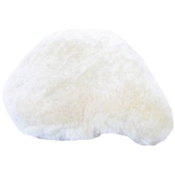 Cykel sadelcover i freskind 1A kvalitet, naturhvid