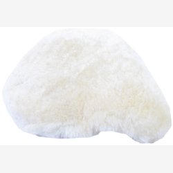 Cykel sadelcover i freskind 1A kvalitet, naturhvid