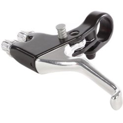 Bremsegreb til hjre Mirage dobbeltkabel - sort/slv