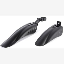 BMX skrmst 16" Mirage - sort