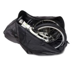 Cykelopbevaringstaske XL Mirage til 24-26" foldecykel - sort