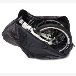 Cykelopbevaringstaske XL Mirage til 24-26" foldecykel - sort