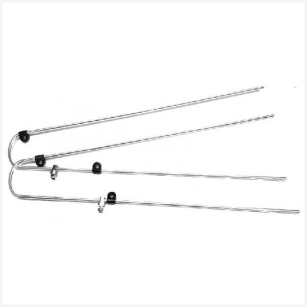 Skrmstiverst 28" Mirage alu 5mm 45mm med monteringsmateriale