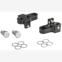 Krankarm forkorter Mirage T6 aluminium - inklusive rustfri stlbolte - sort