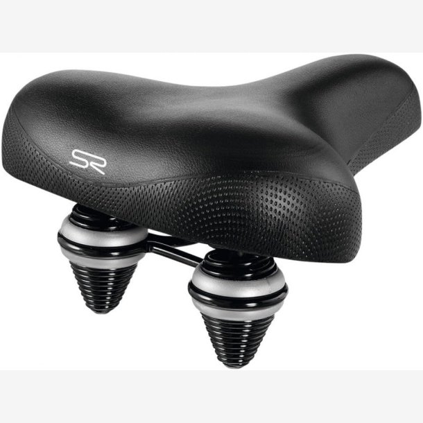 Cykelsadel Selle Royal City Classic Relaxed - sort (vrkstedsemballage)