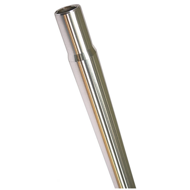 Sadelpind Edge aluminium 25,4mm / 300mm - slv