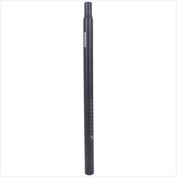 Sadelpind Edge 28,6 mm / 500 mm aluminium - mat sort