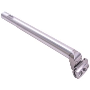 Sadelpind ATB �30.0mm / 350mm aluminum - s�lv