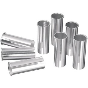 Sadelpindadapter aluminium 25,4 mm -> 27,8 mm