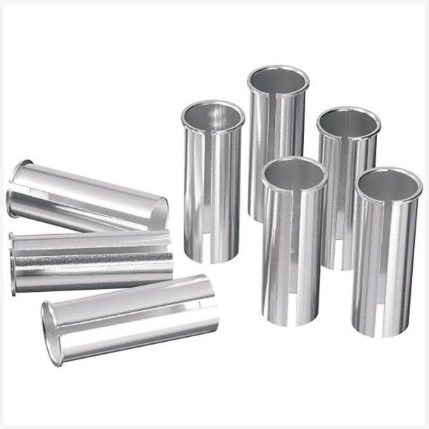 Sadelpindadapter aluminium 25,4 mm -> 27,8 mm