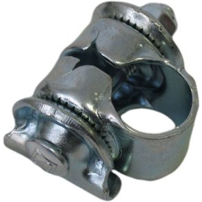 Sadelklemme Selle Royal med 1 bolt - forkromet