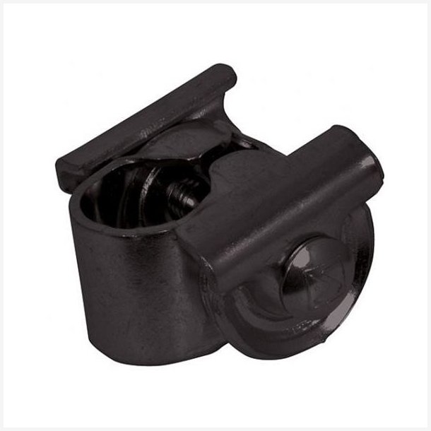 Sadelpindsklemme - sort