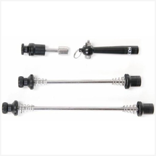 Quick Release s�t Tranz-X med tyverisikring - 3 dele