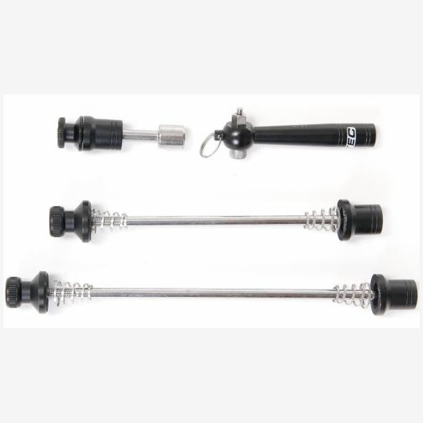 Quick Release St Tranz-X med Anti Theft Lock - 3 stk